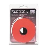 MONARCH MARKING / Easy-load pricemarker labels, one-line, 7/16 x 7/8, red, 2500/card / MON925075 / Sold as 1 Card / Mfr Part # 925075 \*/ Easy-load pricemarker labels, one-line, 7/16 x 7/8, red, 2500/