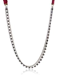 Steve Madden Mixed Multi-Chain Stretch Necklace, 22"