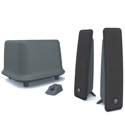 Electronics: Boston Acoustics Horizon MM226 Multimedia 2.1 Speaker System  Midnight 