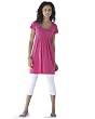 Spiegel Pleated Empire Tunic Tee Dress by Newport News