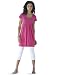Spiegel Pleated Empire Tunic Tee Dress by Newport News