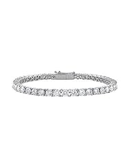 Tennis Bracelet Four Carat Diamonds Complete Diamond Tennis Bracelet