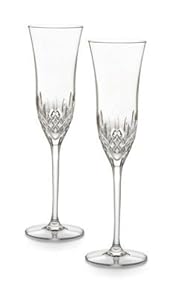 Waterford Crystal Lismore Essence Champagne Flute, Set of 2