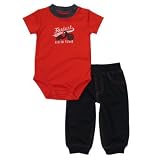 Carter's Boy's Fastest Kid in Town Red Bodysuit Pant Set