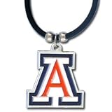 Arizona Wildcats Rubber Cord Logo Pendant Necklace - NCAA College Athletics Fan Shop Sports Team Merchandise