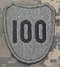 100th Infantry Division ACU Patch - Foliage Green