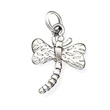 Pendant - Sterling Silver Antique Dragonfly Charm