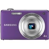 Samsung TL105 - Digital camera - compact - 12.2 Mpix - optical zoom: 4 x - supported memory: SD, SDHC - purple
