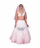 New Medium Full Drawstring Bridal Petticoat Wedding Gown Slip (103DSB)