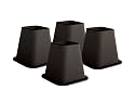 Kennedy Home Collection 2995 6-Inch Bed Risers, 4-Pack