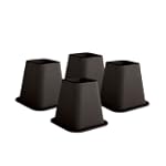  Kennedy Home Collection's 2995 6-Inch Bed Risers, 4-Pack