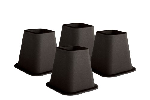 Kennedy Home Collection 2995 6-Inch Bed Risers, 4-Pack