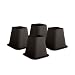 Kennedy Home Collection 2995 6-Inch Bed Risers, 4-Pack