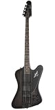 Epiphone エピフォン エレキベース Thunderbird Pro Bass IV Trans Black サンダーバード プロ ベース 4 トランス ブラックの画像