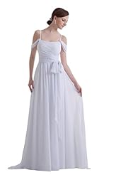 Scoop Neck Chiffon Evening Dress/Bridesmaid Dress/Prom Dress 