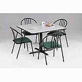 PHOENIX Cafeteria Furniture - Mahogany top