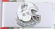 Miami Dolphins Pewter Money Clip