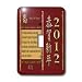 Beverly Turner Chinese New Year Design - Year of the Dragon Happy New Year in Chinese 2012 - Light Switch Covers - single toggle switch