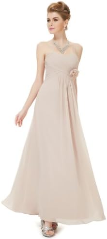 HE08233KQ08, Khaki, 6US, Ever Pretty Long Evening Gowns For Wedding 08233