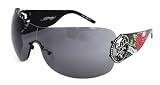 AUTHENTIC ED HARDY SUNGLASSES EHS 024 BLACK TATOO