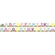 PASTEL NAME TRAIN - ENTIRE ALPHABET A-Z