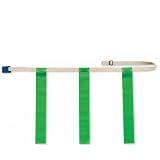 Triple Threat Flag Football Belts - Green - Large