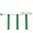 Triple Threat Flag Football Belts Green/M