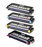 Compatible Black / Cyan / Magenta / Yellow Dell Multi-pack Cartridges for Dell 3110, Dell 3110CN, Dell 3115, Dell 3115CN