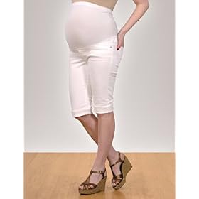 A Pea in the Pod Collection: AG Jeans Secret Fit Belly(tm) 5 Pocket Stretch Fabric Maternity Bermuda Shorts