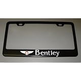Bentley Black License Plate Frame 