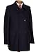 Mario Matteo Made In Italy Mens Wool Navy Blue Peacoat 44R Double Breasted Coat Euro 54