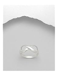 Infinity Ring In 92.5 Sterling Silver