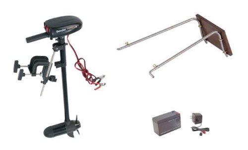 Intex SEVYLOR 12V Electric Boat Trolling Motor 18LB. + 12V Battery Kit + Motor Mount 31wQGBoDSxL Intex SEVYLOR 12V Electric Boat Trolling Motor 18LB. + 12V Battery Kit + Motor Mount