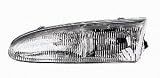 1995-1996 Ford Contour Head Lamp Assembly LH (driver's side) 20-3099-00