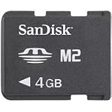 SanDisk 4 GB Memory Stick M2 Flash Memory Card