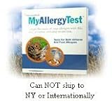 myallergytest Tests for Airborne and Food Allergens 1 ea myallergytest Tests for Airborne and Food Allergens 1 ea