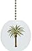 Palm Tree Ceramic Fan Pull