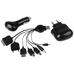 Ladekabel Ladeger�t KFZ Kabel + Netzteil all-in-one f�r Sanyo Incognito SCP-6760 Katana Eclipse Katana Eclipse X Katana LX SCP-3800 Pro-200 Pro-700 S1 SCP-2700 SCP-3810