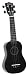 Mahalo U-30BK Painted Economy Soprano Ukulele, Black