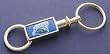 Jacksonville Jaguars Gold Tone Valet Keychain