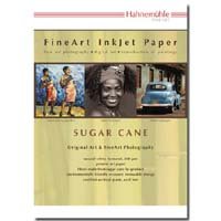 Hahnemuhle Sugar Cane - 25% Cotton 75% Sugar Cane Fiber - Natural White Textured - Matte Inkjet Paper - 20 mil. - 300 g mA - 8.5