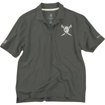 Oakland Raiders Vintage Reebok Retro Polo Shirt - S