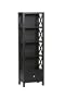 Linon Anna Collection Tall Narrow 5-Shelf Bookcase