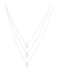 Gorjana 3 Disc Necklace Sterling Silver