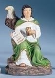 St. John the Evangelist Patron Saint Statue - 3.5