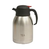 Vacuum Jug, 2.0 Litre TEA Inscribed Stainless Steel - Push Button System.