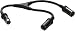 Clarion MWRYCRET Marine Remote Y-Cable (Black)