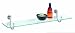 Neu Home Glass Shelf with Satin Nickel Mounts