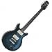 Hamer Sunburst Archtop Flametop Solid Body Electric Guitar (Blue Burst)