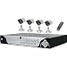Q-See QSD6204C4-250 4 Channel MPEG4 Network DVR with 250GB HDD and 4 Sony Sensor CCD Camera Kit
